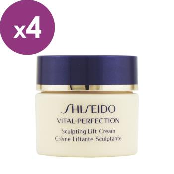 【SHISEIDO 資生堂】全效抗痕緊顏白金霜 10ML x 4