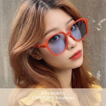 《Caroline》今年度最新網紅款潮流行時尚百搭抗UV太陽眼鏡 71600