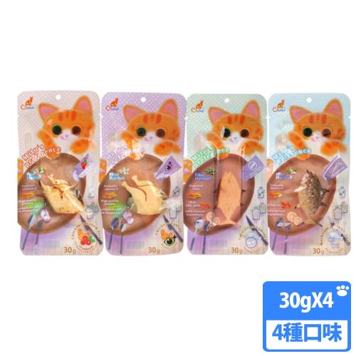 CatFeet 咪嚕最愛好吃肉塊.貓肉條 4包組(30g包)