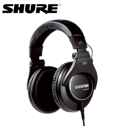 SHURE SRH840 專業監聽型 耳罩式耳機 摺疊設計