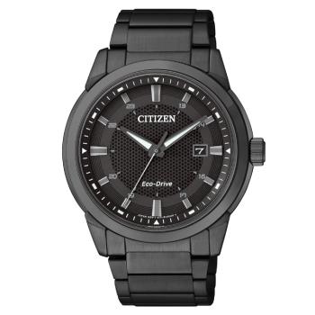CITIZEN星辰 光動能 簡約紳士商務腕錶 BM7145-51E
