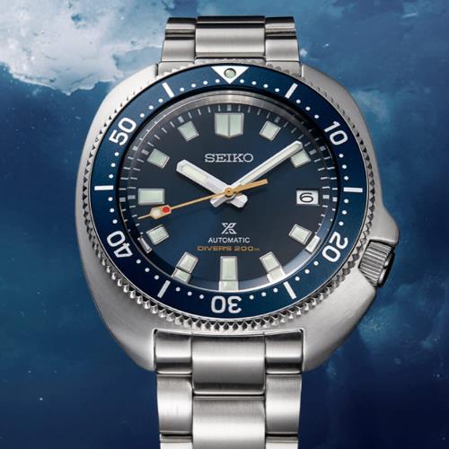 SEIKO 精工 55週年 Prospex 200米潛水限量款機械錶(SPB183J1/6R35-01G0B)-42.7mm