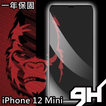 日本川崎金剛 iPhone 12 mini 全滿板3D防爆鋼化玻璃保護貼 黑
