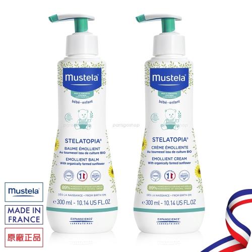 慕之恬廊Mustela 柔舒霜 300ml (滋養型)兩入組