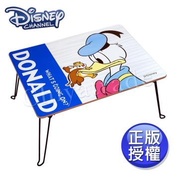 【迪士尼Disney】台灣製 舒壓 唐老鴨&奇蒂 摺疊桌 方桌 和室桌 兒童桌60x48x30cm