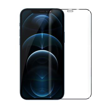 DAPAD FOR iPhone12 / 12 PRO 6.1吋 極致防護2.5D鋼化玻璃保護貼-黑