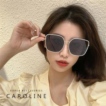 《Caroline》今年度最新網紅款潮流行時尚百搭抗UV太陽眼鏡 72491