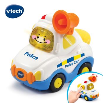 【Vtech】嘟嘟聲光互動車-警車