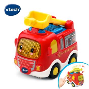 【Vtech】嘟嘟聲光互動車-消防車