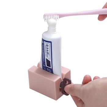 4入-牙膏擠壓器手動擠牙膏器化妝品洗面乳擠壓器