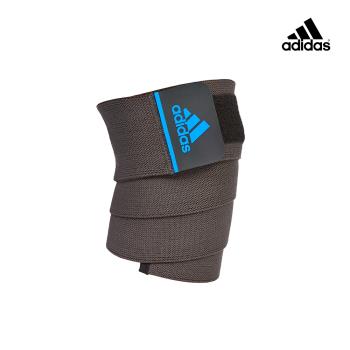 Adidas - 彈力纏繞式訓練護帶(藍)