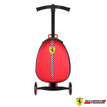 【Ferrari 法拉利】法拉利 兒童 旅行箱滑板車