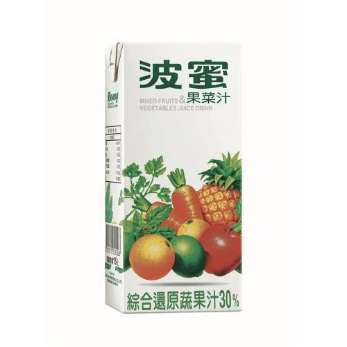 【波蜜】 果菜汁300ml(24入/箱)