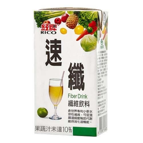 【紅牌】 速纖纖維飲料300ml(6入)