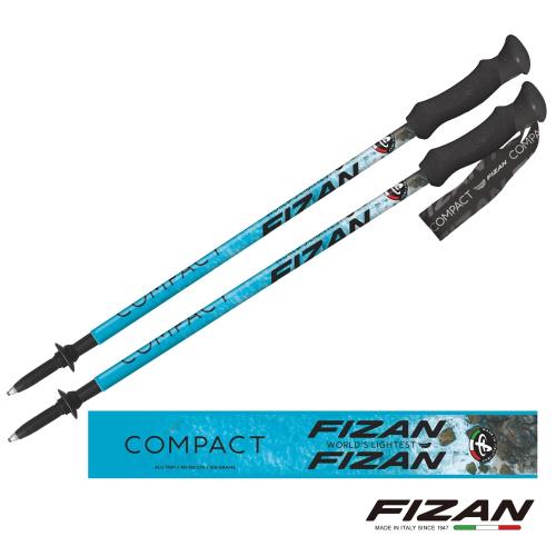 FIZAN  超輕三節式健行登山杖2入特惠組 海洋  (FZS20.7102.EOC) 