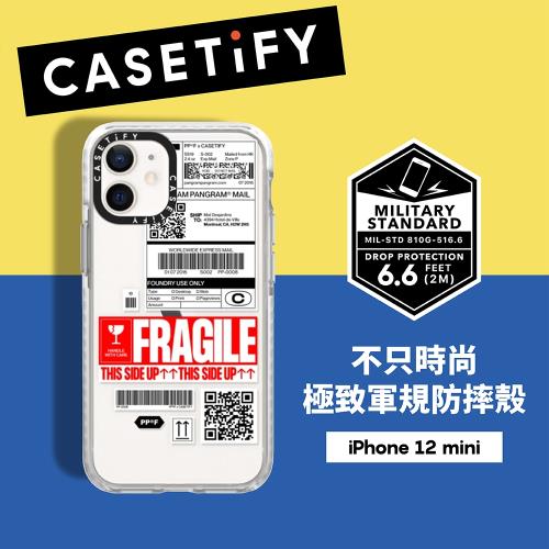 Casetify iPhone 12 mini 耐衝擊保護殼-金牌快遞