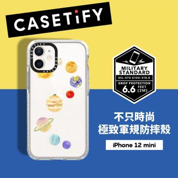Casetify iPhone 12 mini 耐衝擊保護殼-糖果星球