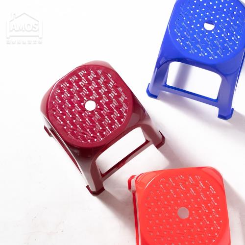 【Amos】台灣製透氣塑膠椅/高賓椅/辦桌椅