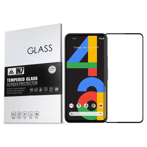 IN7 Google Pixel 4a 5G (6.2吋) 高清 高透光2.5D滿版9H鋼化玻璃保護貼 疏油疏水 鋼化膜