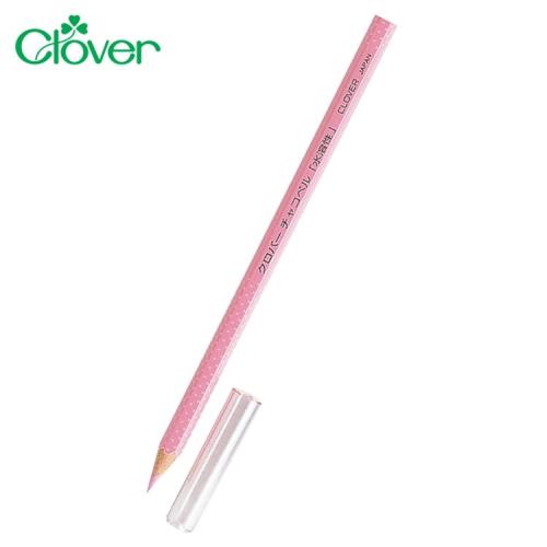 日本可樂牌Clover水溶性粉土筆24-063粉色粉筆(含筆蓋)縫紉拼布記號筆記號消失筆裁縫水消筆