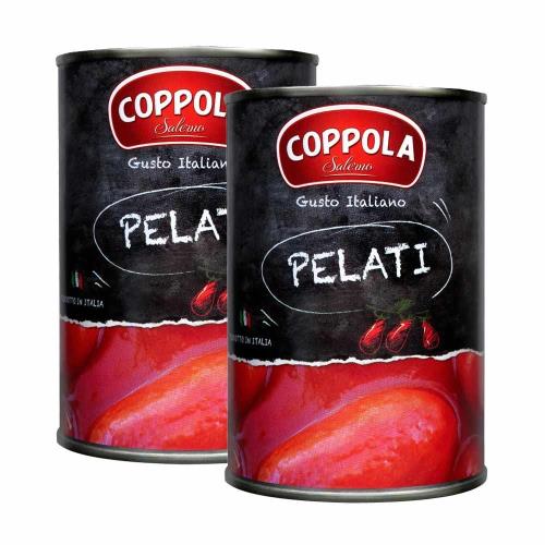 義大利Coppola柯波拉去皮整粒番茄(400g)