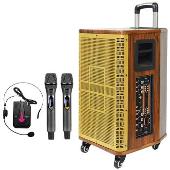 大聲公鼎盛型10吋專業無線式多功能行動音箱/喇叭