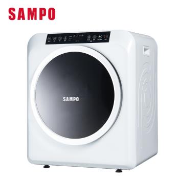 SAMPO聲寶 SD-7C SAMPO聲寶 SD-7C 7公斤乾衣機,適閤家庭使用,白色系設計美觀大方。尺寸寬595 x 高685 x 深510 mm,重量27kg,產地中國。支援110V/60Hz電壓,消耗功率1300W,高效乾燥衣物。內建門開自動停止與溫控安全保護裝置,確保使用安全。含基本安裝服務,BSMI許可字號T41A01,全機1年保固。完美解決潮濕衣物煩惱,快速烘乾保養衣料!