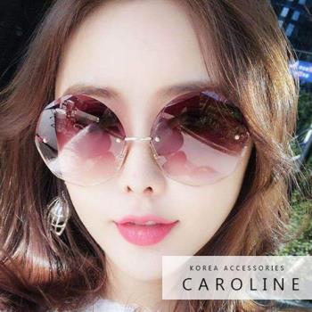 《Caroline》年度最新網紅款潮流行百搭抗UV時尚太陽眼鏡 72517