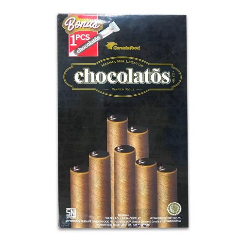 【印尼】Garudafood爆漿黑雪茄巧克力捲心酥系列X12盒