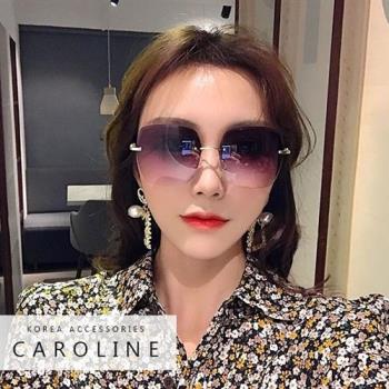 《Caroline》年度最新網紅款潮流行百搭抗UV時尚太陽眼鏡 72507