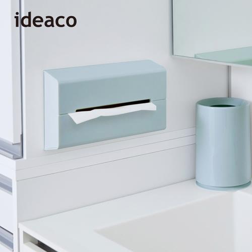 日本 ideaco ABS壁掛/桌上兩用面紙架
