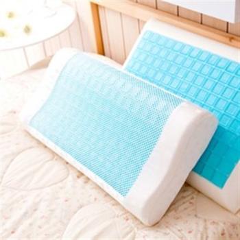 Jenny Silk．哈妮士．冷凝膠．工學型氣泡枕．超清涼．全程臺灣製造
