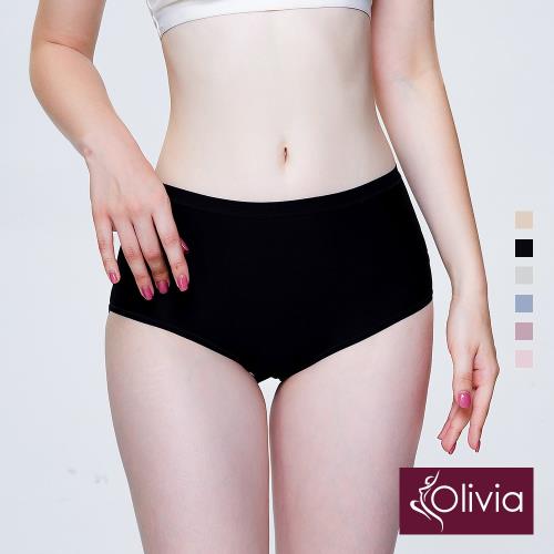 【Olivia】微透輕薄舒適型內褲-黑色