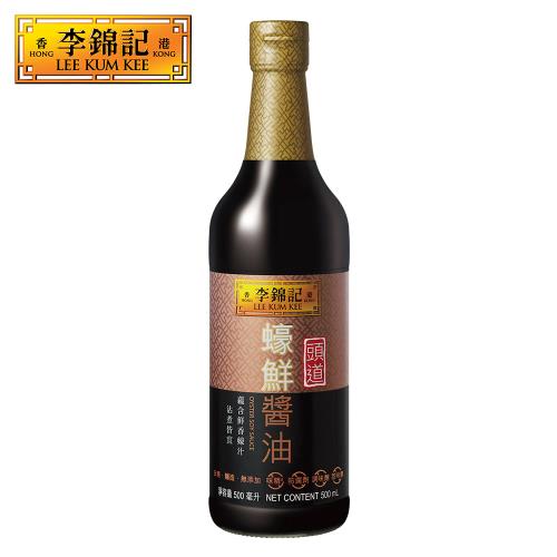 【李錦記】頭道蠔鮮醬油500ml X12罐 (醬油膏/蠔油)