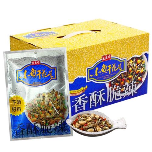 【盛香珍】小魚干花生禮盒 400g/盒-附提把