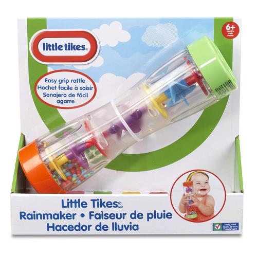 《 Little Tikes 小泰克 》豆豆雨聲器(紅)