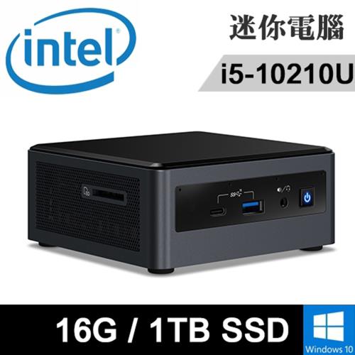 Intel NUC10I5FNH-161TPH(i5-10210U/16G DDR4/1TB PCIE/WIN10)特仕版