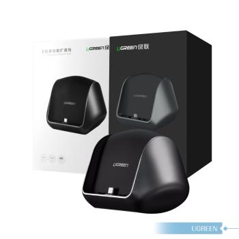 【UGREEN綠聯】USB-C 手機多功能擴充套件塢/ 行動工作站 HDMI+USB 3.0+USB-C (華為P30系列適用)