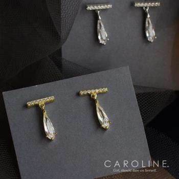 《Caroline》★韓國熱賣造型時尚 高貴典雅設計耳環71142