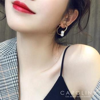 《Caroline》★韓國熱賣造型時尚浪漫風格，優雅性感耳環70371