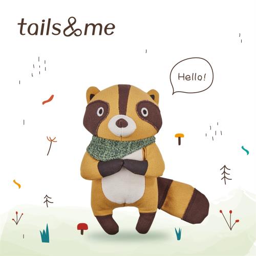 tails&me 尾巴與我｜寵物玩具 浣熊雷米