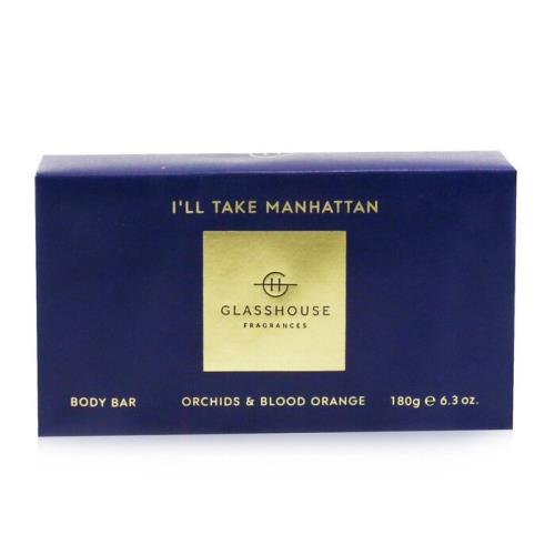玻璃屋 潔膚皂 Ill Take Manhattan （蘭花和血橙） 180g/6.3oz