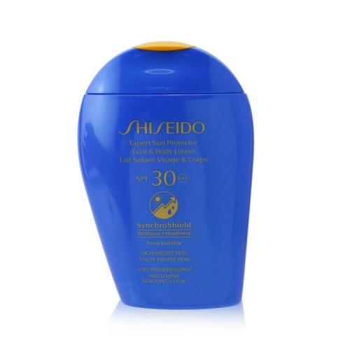 資生堂 專業防曬霜SPF 30 UVA臉部和身體乳液（隱形，高防護性和極強防水性）150ml/5.07oz