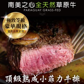 【豪鮮牛肉】草原之心熟成菲力厚切8包(200G+-10%/包)