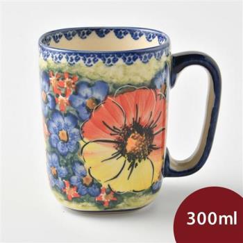 【波蘭陶】古典花園系列 陶瓷馬克杯 300ml 波蘭手工製