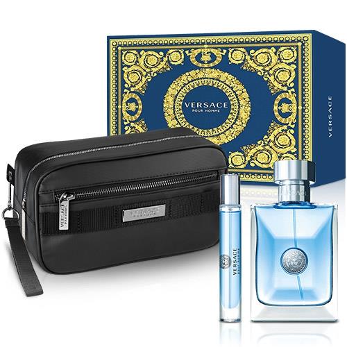 Versace 凡賽斯 經典男性淡香水墨藍珍藏聖誕禮盒