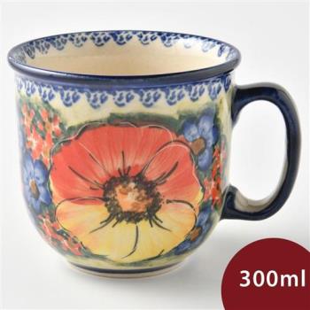 【波蘭陶】古典花園系列 花茶杯 300ml 波蘭手工製