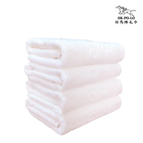 【OKPOLO】台灣製造有機棉吸水毛巾-12入組