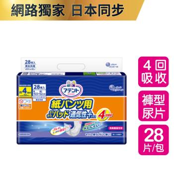 日本大王 愛適多貼合超安心褲型專用尿片 4次吸收 28片/包