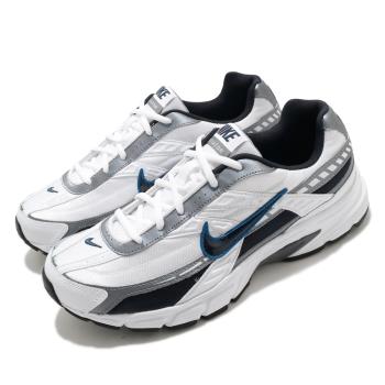 Nike 慢跑鞋 Initiator 運動 男女鞋 復古 避震 路跑 健身 球鞋 情侶穿搭 白 藍 394055101 [ACS 跨運動]